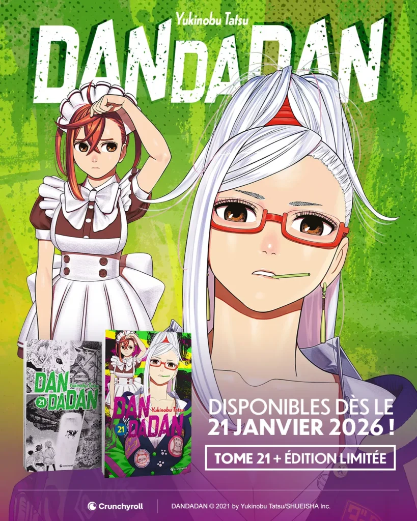 Une édition limitée pour le tome 21 de Dandadan