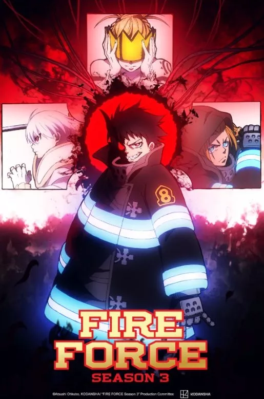 Fire Force : date officielle et nouveau trailer pour la suite de la saison 3
