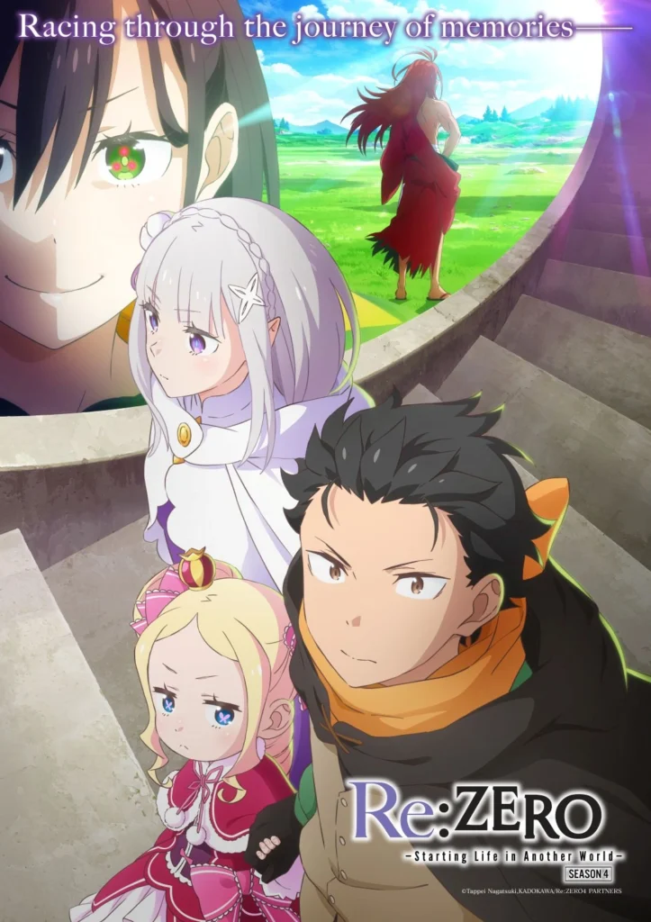 La saison 4 de Re:ZERO se précise : date de sortie, trailer et visuel dévoilés